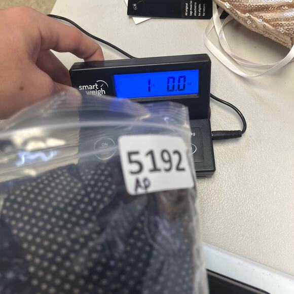 WAVERLY GREY Bella Floral Applique Dot Jacquard Blazer Shawl Lapel Size M - Picture 7 of 7